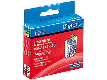 Cliprint Tintentank für EPSON (ersetzt T05534010), magenta
