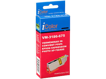iColor Tintenpatrone für Epson (ersetzt T2431 /24XL), black