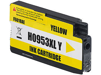 Officejet Pro 8730, HP: iColor Tintenpatrone für HP (ersetzt No.953XL), gelb