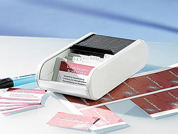 Sattleford 250 Visitenkarten, microperforiert, Inkjet & Laser, 250 g/m², 85 x 54