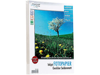 Schwarzwald Mühle 100 Bl. Fotopapier "Excelsior matt" 230g/m² A4 Schwarzwald Mühle A4 Fotopapier