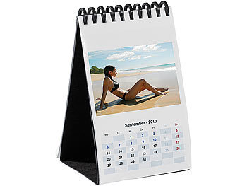 Fotokalender: Your Design Tischkalender-Set A6 hoch 260g/m²