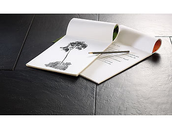 Briefblock mit Büttenrand 50 Blatt 80g/m² weiß