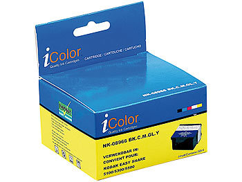 iColor Patrone für Kodak (ersetzt 3947066), color
