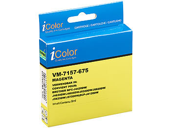 iColor Colorpack für Brother (ersetzt LC-223), BK/C/M/Y
