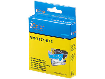 iColor Tintenpatronen ColorPack für Brother (ersetzt LC-3217), BK/C/M/Y