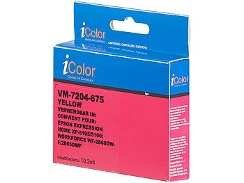 iColor Tinten-Patronen-Pack für Epson-Drucker (ersetzt C13T02W14010)