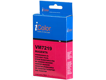 iColor Tintenpatrone für Epson (ersetzt 405XL), Magenta, 19ml