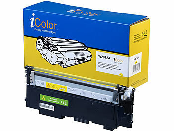 Laser-Printer-Toner: iColor Kompatibler Toner W2072A für HP (ersetzt No.117A), yellow