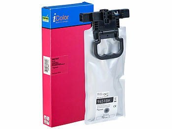 kompatible Tintenpatronen für Tintenstrahldrucker, Epson: iColor Tintenpatrone für Epson (ersetzt Epson C13T965140), XL, black