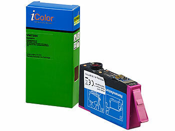 Nachfülltinte: iColor Tintenpatrone für HP (ersetzt HP 912XL), magenta
