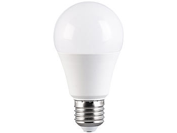 Luminea 2er-Set LED-Lampen mit 3 Helligkeits-Stufen, 14 W, 1.521 lm, 3000 K, F