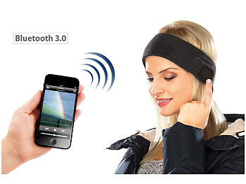 Callstel Sport-Stirnband inkl. integriertem Headset mit Bluetooth