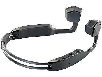 auvisio Wasserdichtes Headset BC-40.sh, Bluetooth (Versandrückläufer)