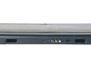 auvisio 2.1-HiFi-Soundbar MSX-550.cv für Curved-TV, 120 Watt, mit Bluetooth