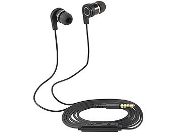 auvisio In-Ear-Stereo-Headset IHS-570 mit High-Resolution-Audio, 5 Hz - 70 kHz