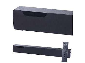 auvisio Stereo-Soundbar mit 2 Subwoofern, DSP & Bluetooth (Versandrückläufer)