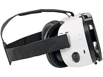 auvisio Virtual-Reality-Brille, In-Ear-Headset, Versandrückläufer