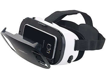 3D-VR-Brillen mit Ohrhörern