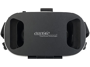 auvisio Virtual-Reality-Brille mit In-Ear-Headset, Bluetooth & Game-Controller