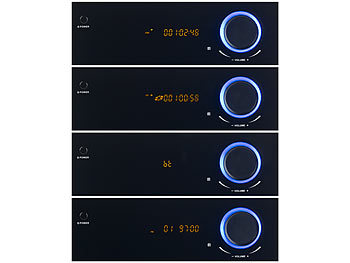 auvisio Micro-Stereoanlage, CD-Player, Radio, MP3-Player (Versandrückläufer)