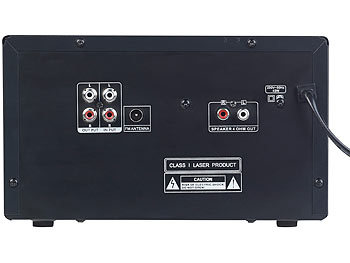 auvisio Micro-Stereoanlage, CD-Player, Radio, MP3-Player (Versandrückläufer)