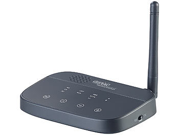 auvisio 2in1-Audio-Sender & -Empfänger, Bluetooth 4.2, Versandrückläufer