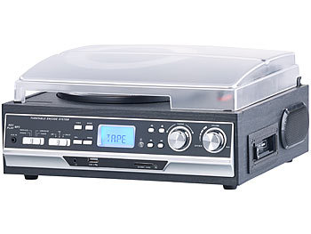 Geräte für Digitalisierung von Schallplatten mit Casettenrecorder Kassettenrekorder