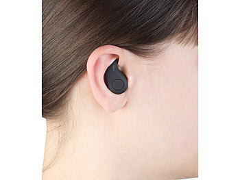 Headset in Ear mit Mikrofon, Bluetooth