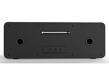 VR-Radio Stereo-Internetradio mit CD-Player, DAB+/FM & Bluetooth, 40 W, schwarz