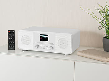 DAB-Stereo-Internetradios mit und CD-Playern, Bluetooth