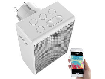 UKW-Steckdosenradio mit und Freisprecher, Bluetooth