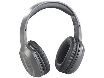 auvisio Over-Ear-Headset mit Bluetooth 5, MP3, FM, Versandrückläufer
