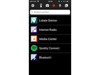 VR-Radio Unterputz-WLAN-Internetradio mit Bluetooth & Farbdisplay, DSP, App, 8W