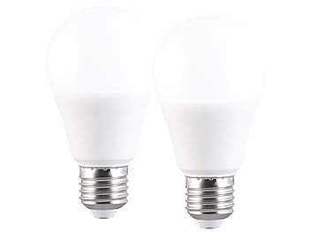 Luminea 4er-Set LED-Lampen E27 9W (ers. 75W) 3-stufig dimmbar 830lm tageslicht