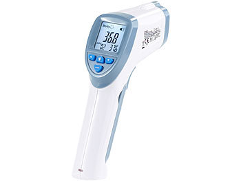 newgen medicals Medizinisches 2in1-Infrarot-Stirn- & Oberflächen-Thermometer