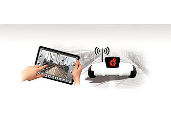 Logicom Spy-C Tank Wi-Fi mit Kamera für Smartphone und Tablet