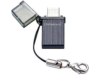 Intenso Mini Mobile Line 16GB USB 2.0 auf Micro-USB OTG Stick
