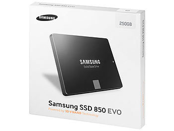Samsung 850 Series EVO Basic interne SSD-Festplatte 250GB (MZ-75E250)