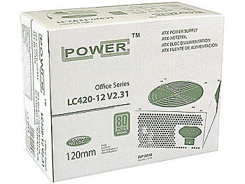 LC Power ATX-Netzteil 350 W, PSU-LC420-12, 80 Plus Bronze