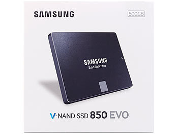 Samsung 850 Series EVO Basic interne SSD-Festplatte 500GB (MZ-75E500)