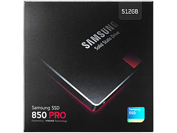 Samsung 850 PRO interne SSD-Festplatte, 512 GB (MZ-7KE512BW)