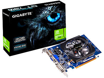Gigabyte Grafikkarte Gigabyte GeForce GT730, 2 GB GDDR5, PCIe