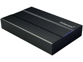 Intenso Memory Box 4 TB, externe Festplatte 3,5", USB 3.0, Aluminium