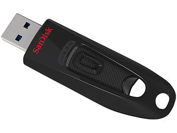 SanDisk Ultra USB-3.0-Flash-Laufwerk, 128 GB (SDCZ48-128G-U46)