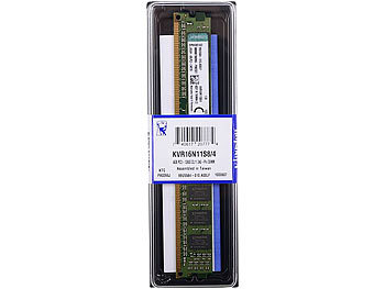 Kingston KVR16N11S8/4 Value Ram, 4 GB, DDR3-1600 / PC3-12800, CL11