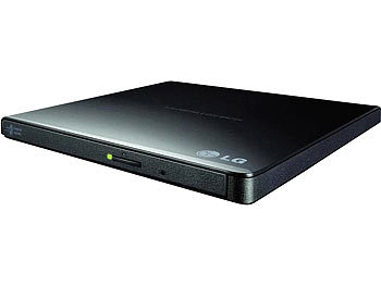 LG GP57EB40 externer DVD-Brenner, 8x slim, schwarz