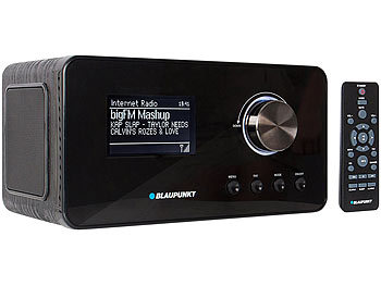 Blaupunkt IRD 30 WLAN-Stereo-Internetradio mit DAB+, UKW, Wecker, 15 W