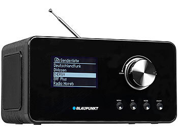 Blaupunkt IRD 30 WLAN-Stereo-Internetradio mit DAB+, UKW, Wecker, 15 W