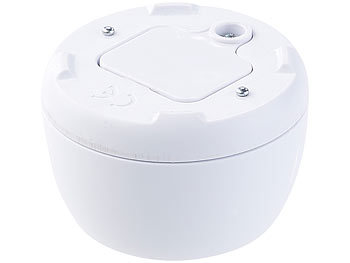 VisorTech Mini-Wassermelder mit lautem Alarm (85 dB), Batteriebetrieb, IP65